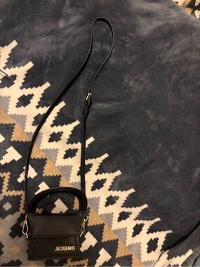 Jacquemus Black Mini Le Chiquito Top-Handle Crossbody